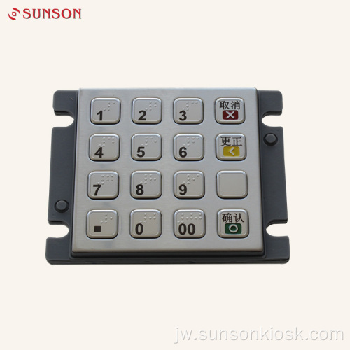 Diebold Encryption PIN pad kanggo Kiosk Pembayaran